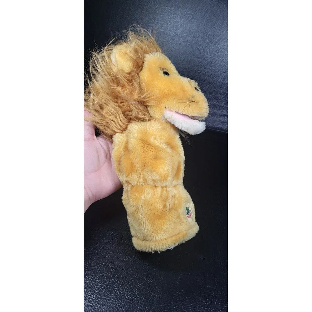 Vintage Driver Pebble Beach Lion Plush Golf Club Head Cover Cool Retro